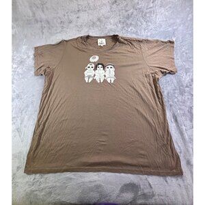 Dubgee shirt women's 3X By Whoppi Super comfy Soft Three babies Tee
